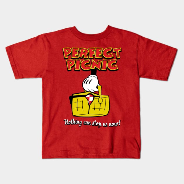 Perfect Picnic Kids T-Shirt by SkprNck